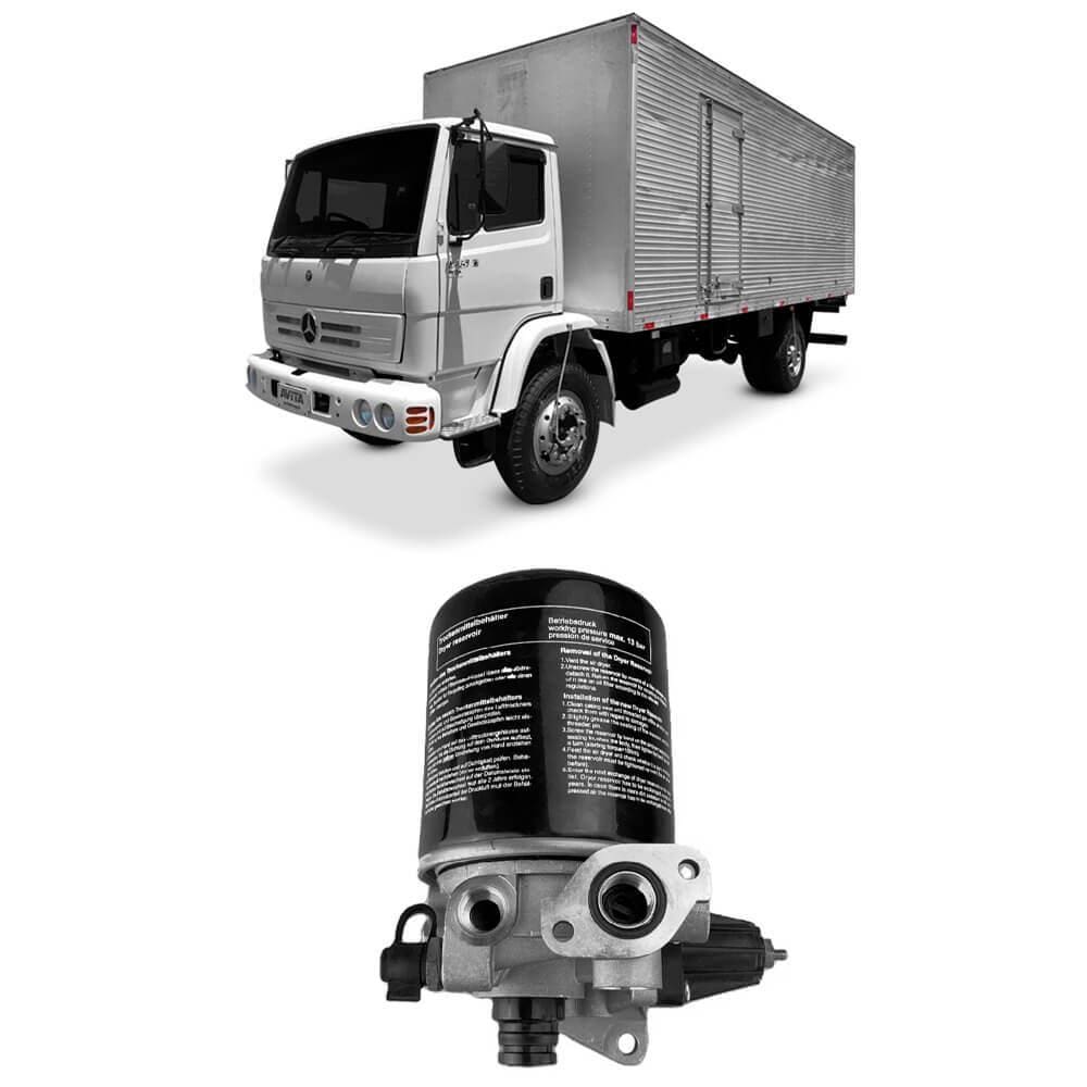 Válvula Secador Ar APU Mercedes Benz 1720 84 a 2005 Wabco