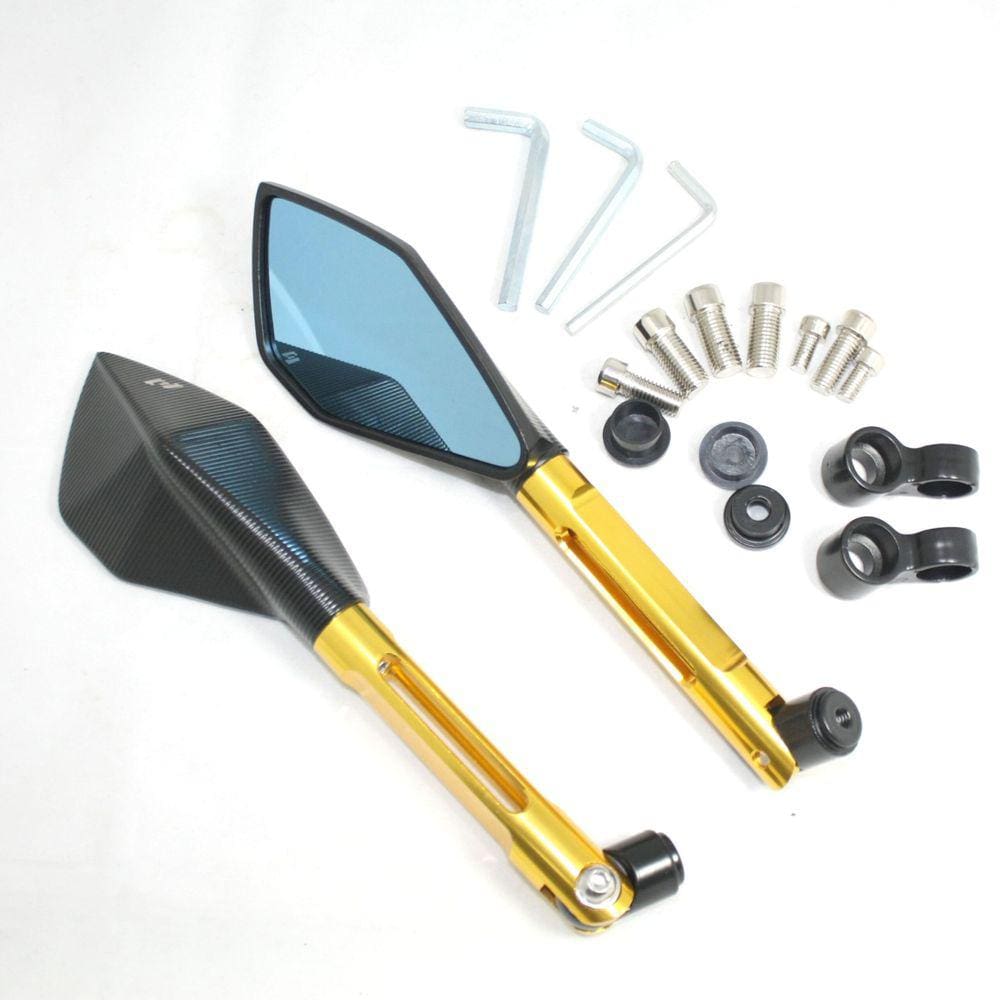 Par Retrovisor Esportivo Twins Cores Ninja 250 300 Z750 Z800