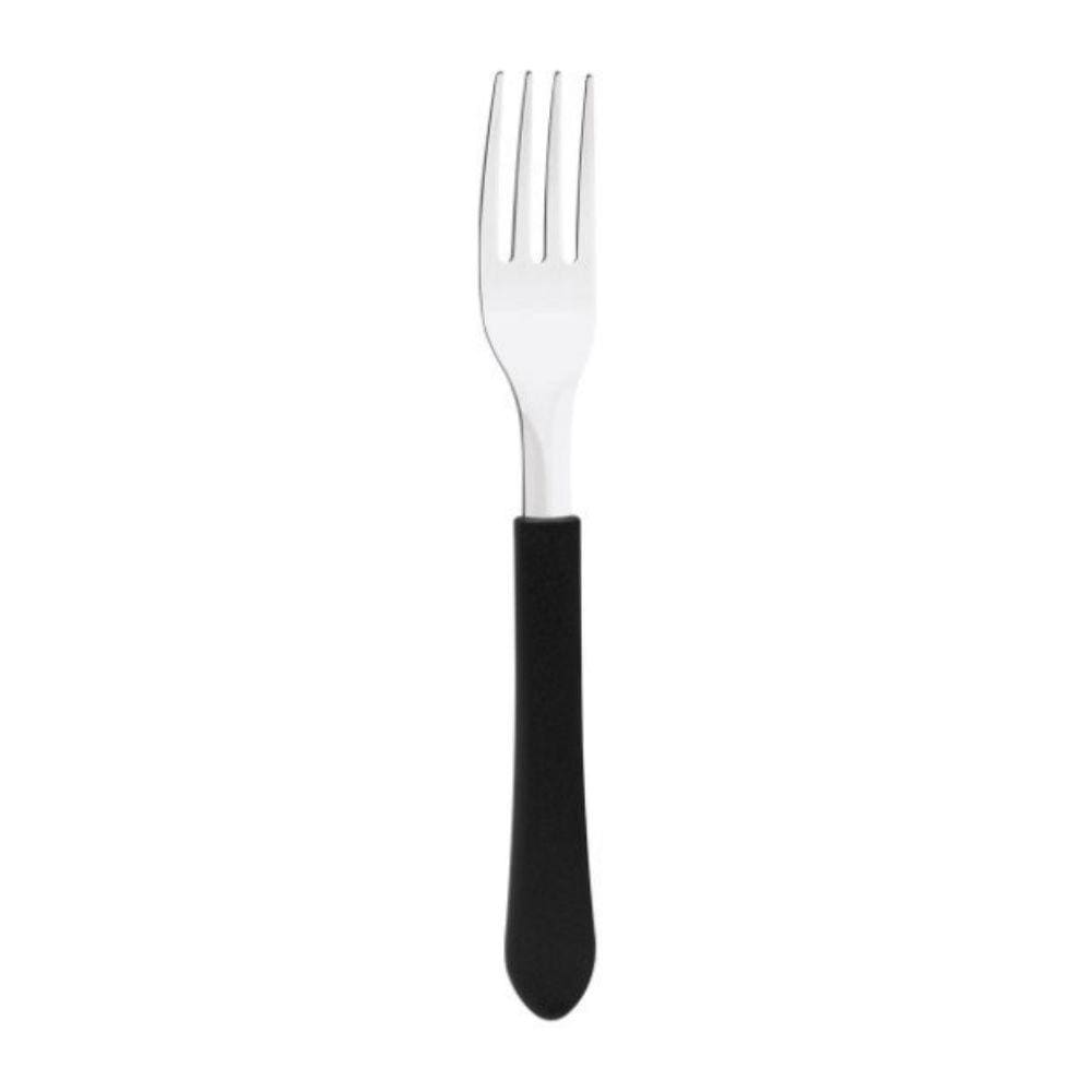 Conjunto 3 Peças Garfos De Mesa Leme Em Aço Inox 19 cm
