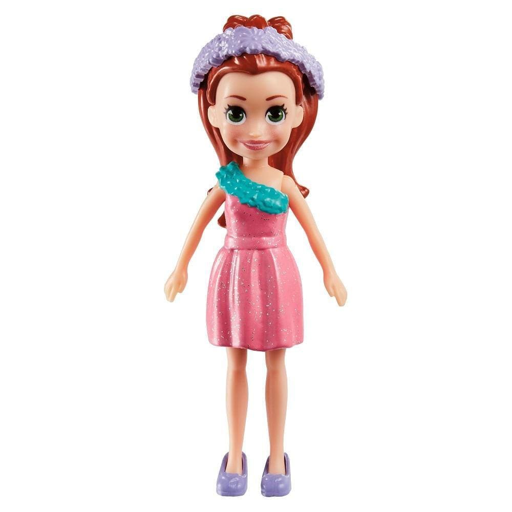 Polly pocket boneca lila casa divertida dhy23 mattel