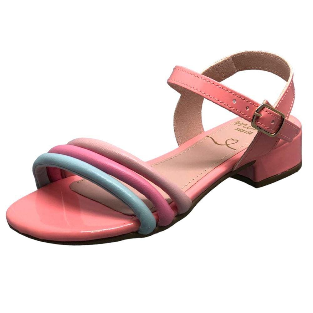 Sandália com Tiras Menina Salto Suacia Mini 9092v23.51424