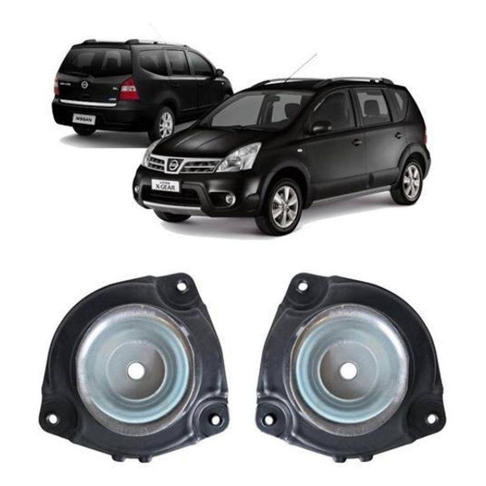 Par Batente Amortecedor Dianteiro Nissan Livina 2012 2013 14