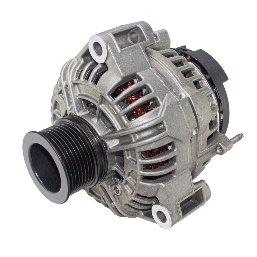 Alternador JD 2154D 670G 870G 872G 24V 130A Com Polia 8 Estrias 5 Pinos - SEG - 0124655852 