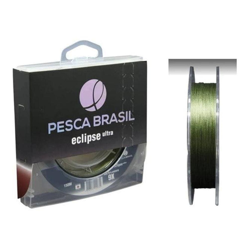 Linha Multifilamento Eclipse Ultra 9X - 0,20Mm/150M Verde M