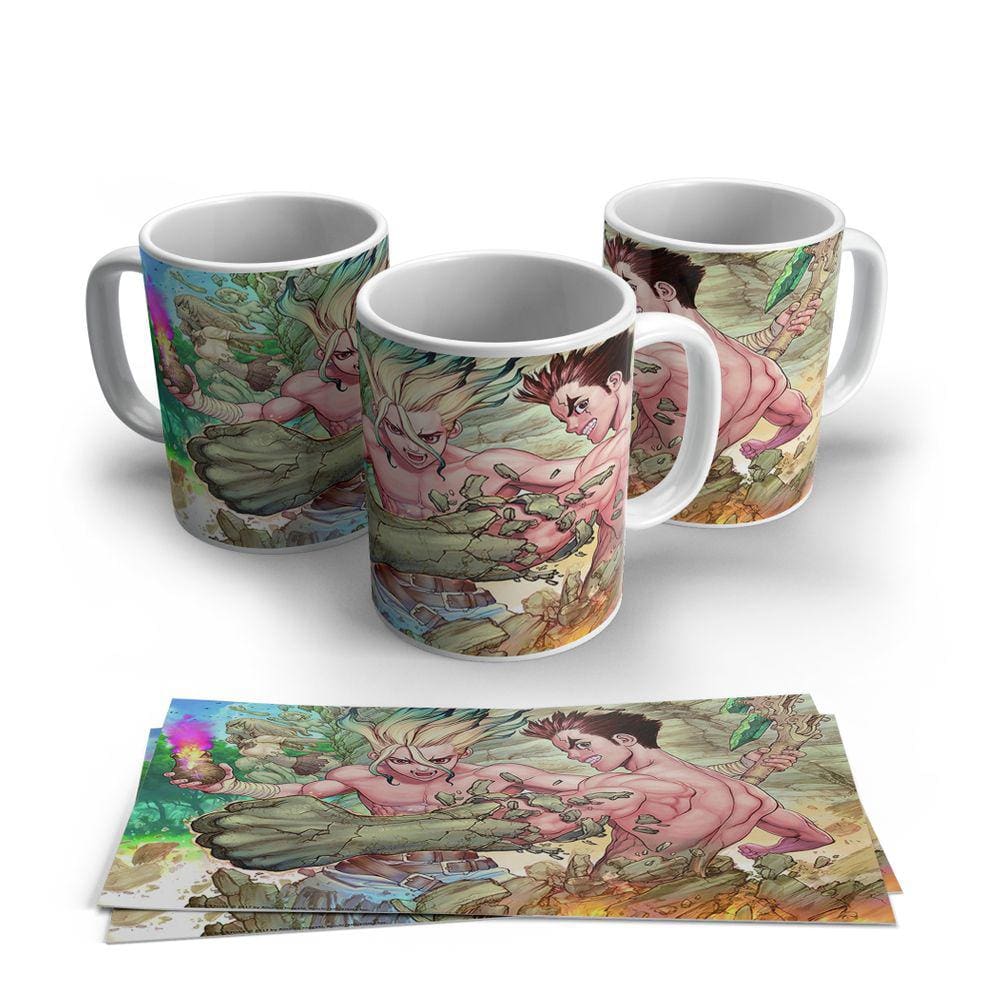Caneca de Porcelana Dr Stone Modelo 28