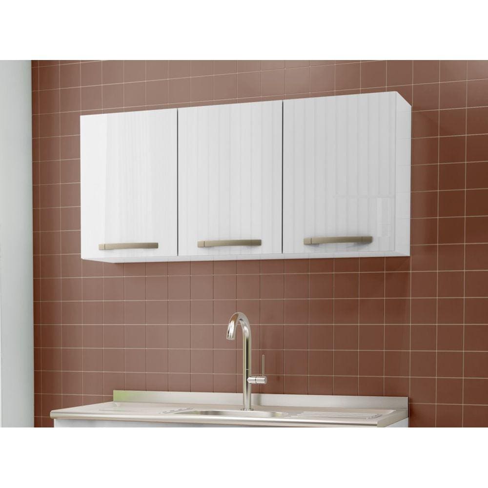 Armario Aereo 1,20 Dacheri Pop Branco