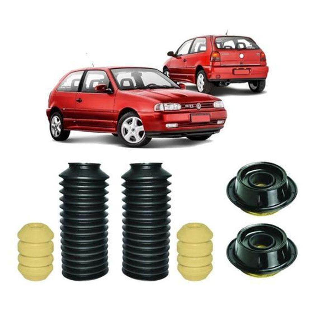 2 Kit Batente Suspensão Dianteira Vw Gol 1994 1995 1996 1997
