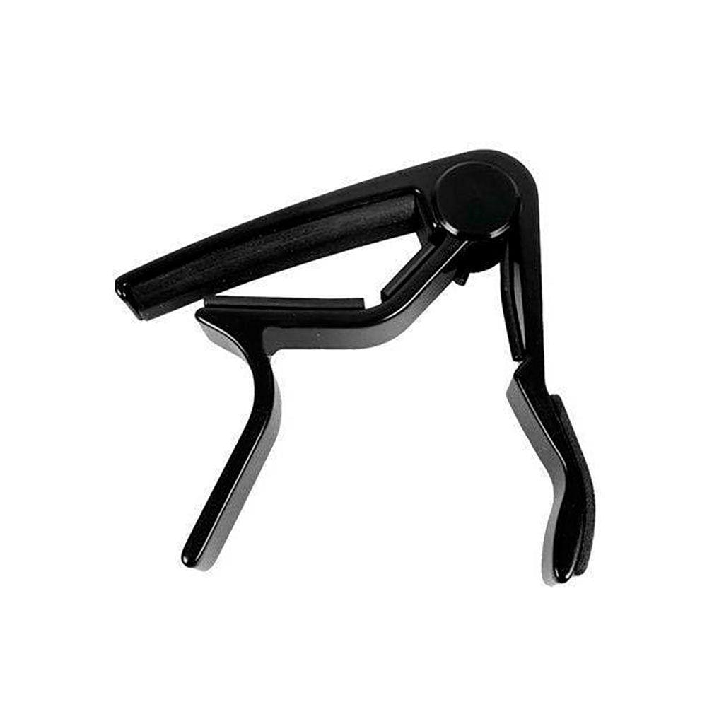 Capotraste Dolphin Delrin P/ Violão Aço Preto - AC1097