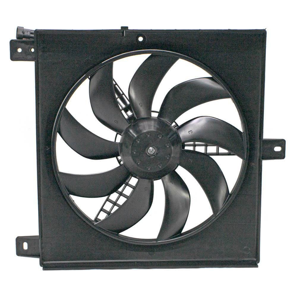 Motor Do Ventilador Kwid 1.0 Após 2017 Com Ar Defletor Sem Resistência Com Chicote 2 Vias - GAUSS - GE1183