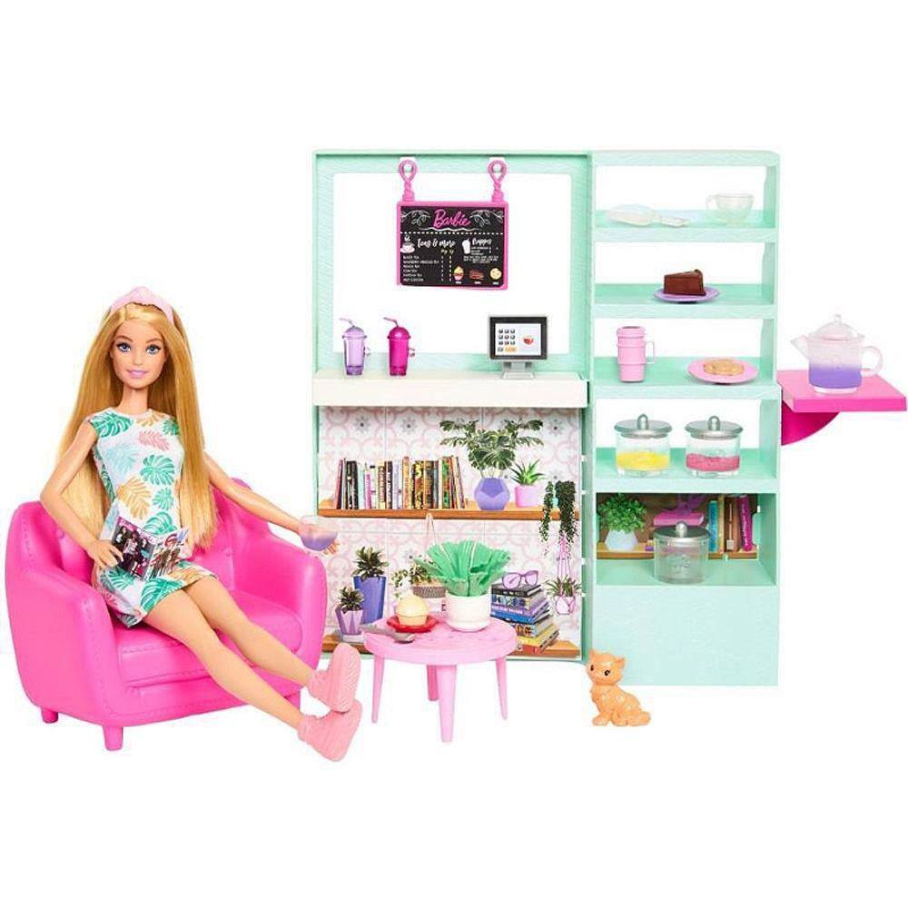 Boneca Barbie Fashion & Beauty com Roupa de Banho Xadrex - Mattel