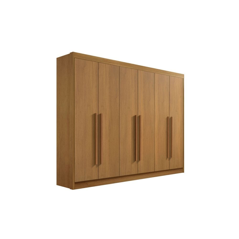 Guarda Roupa 6 Portas Athos Cinamomo D`Doro