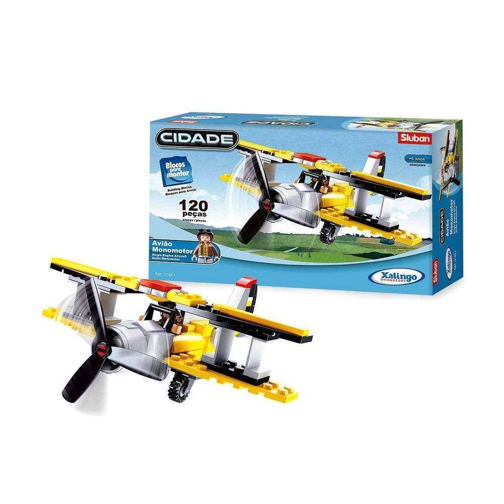 Blocos De Montar Diy Models Avião E Robô - A.Stern FIE062501 - UPA