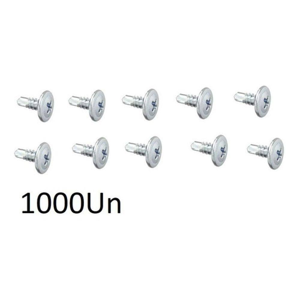 Parafuso Capetinha Para Forros E Calhas 15X1/2`` 1000Un