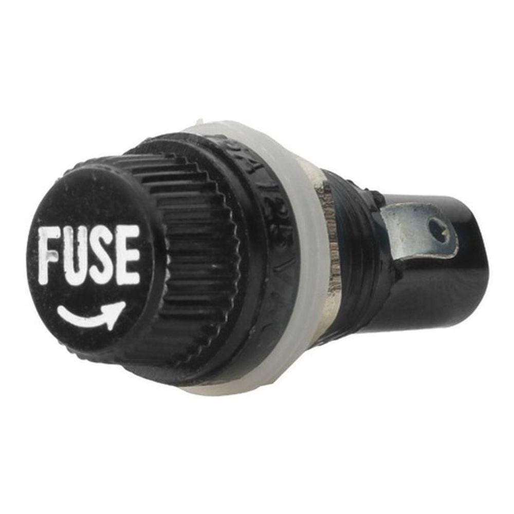 Porta Fusível Rosca Fusível 5X20Mm 20Ag 15A-125V E 10A-250V