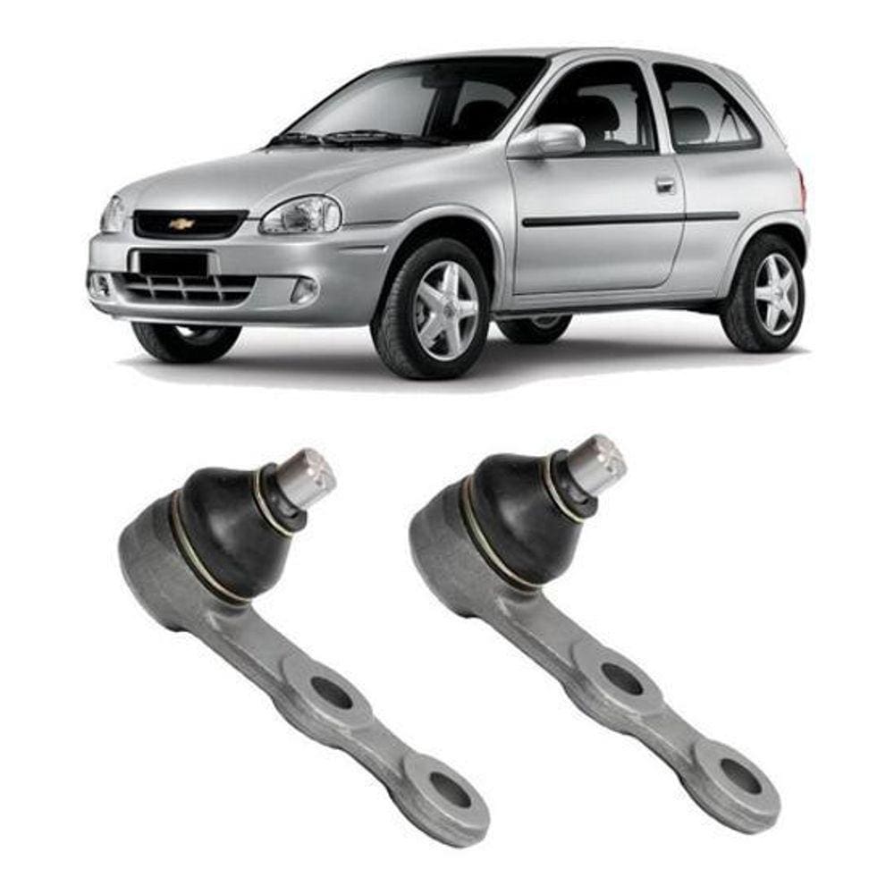 Kit 2 Pivô Inferior Suspensão Dianteira Corsa 1994 1995 1996