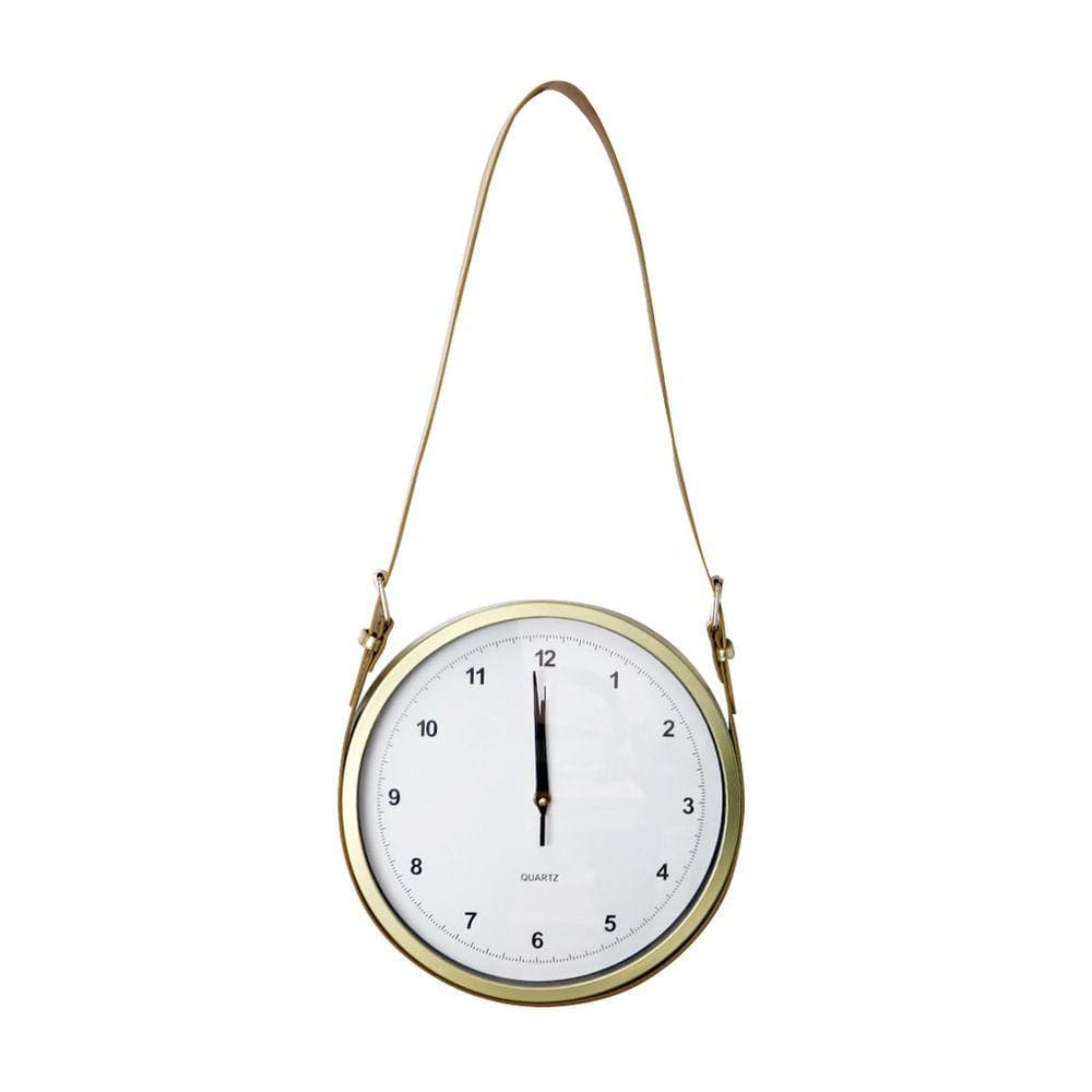 Relógio De Parede Decorativo Com Alça 30cm
