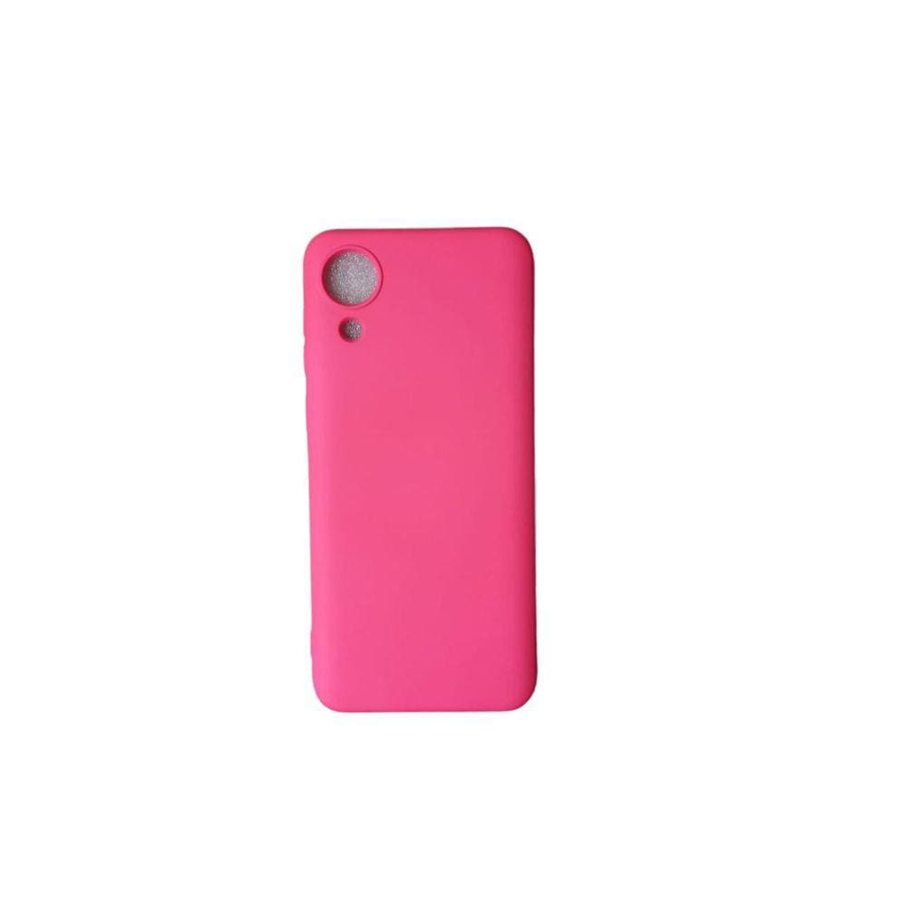 Capa Pink Samsung A04 Core + Película Gel