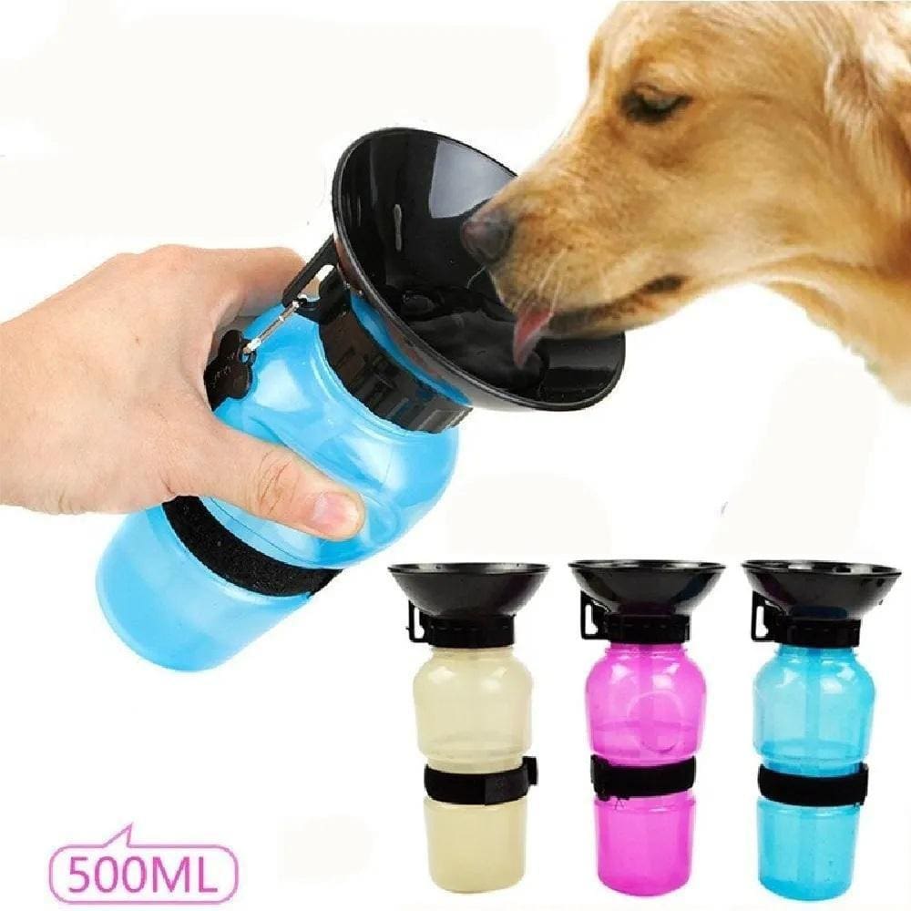 Garrafa Bebedouro Água Portátil Pet Aqua Dog