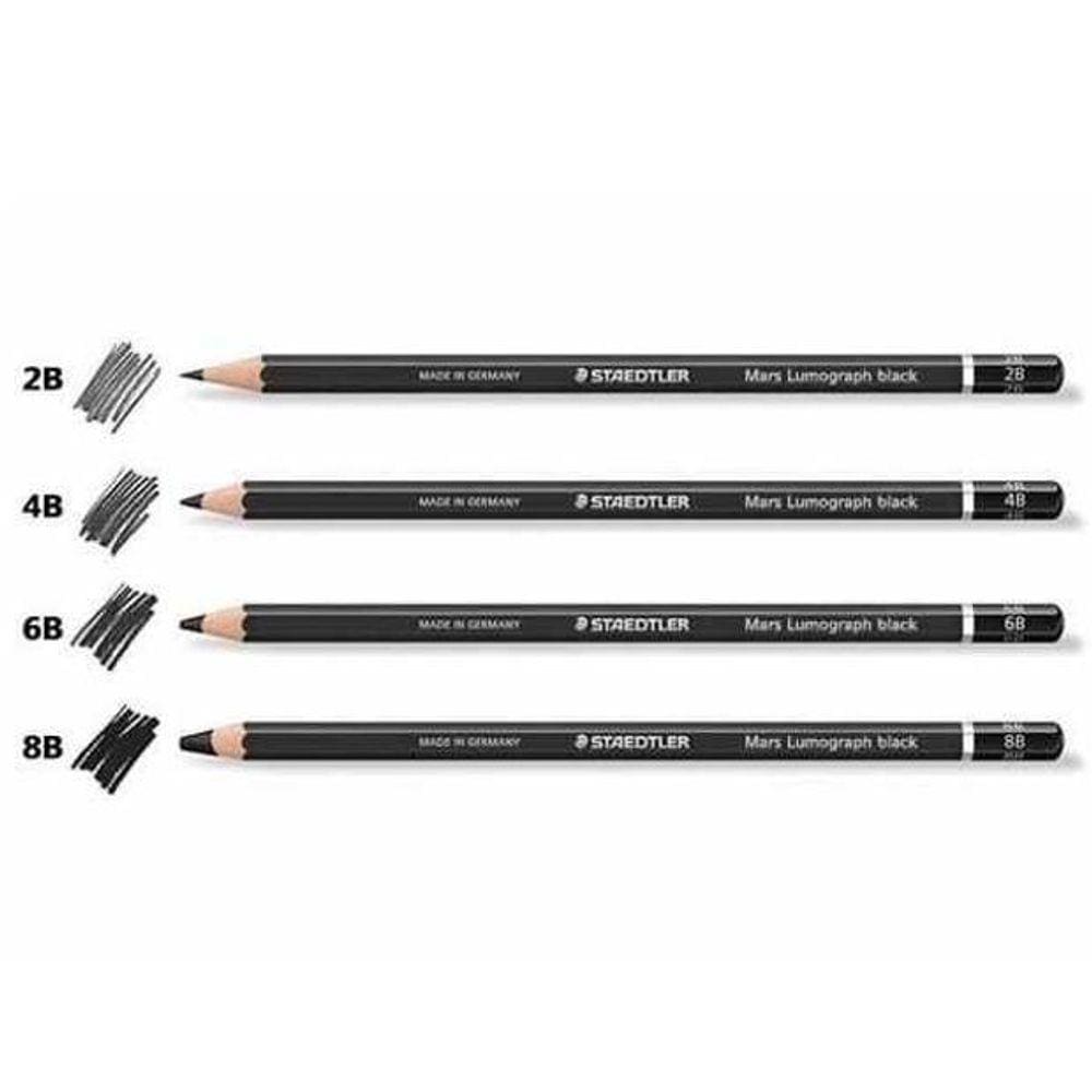 Lápis Staedtler Lumograph Black - 2B