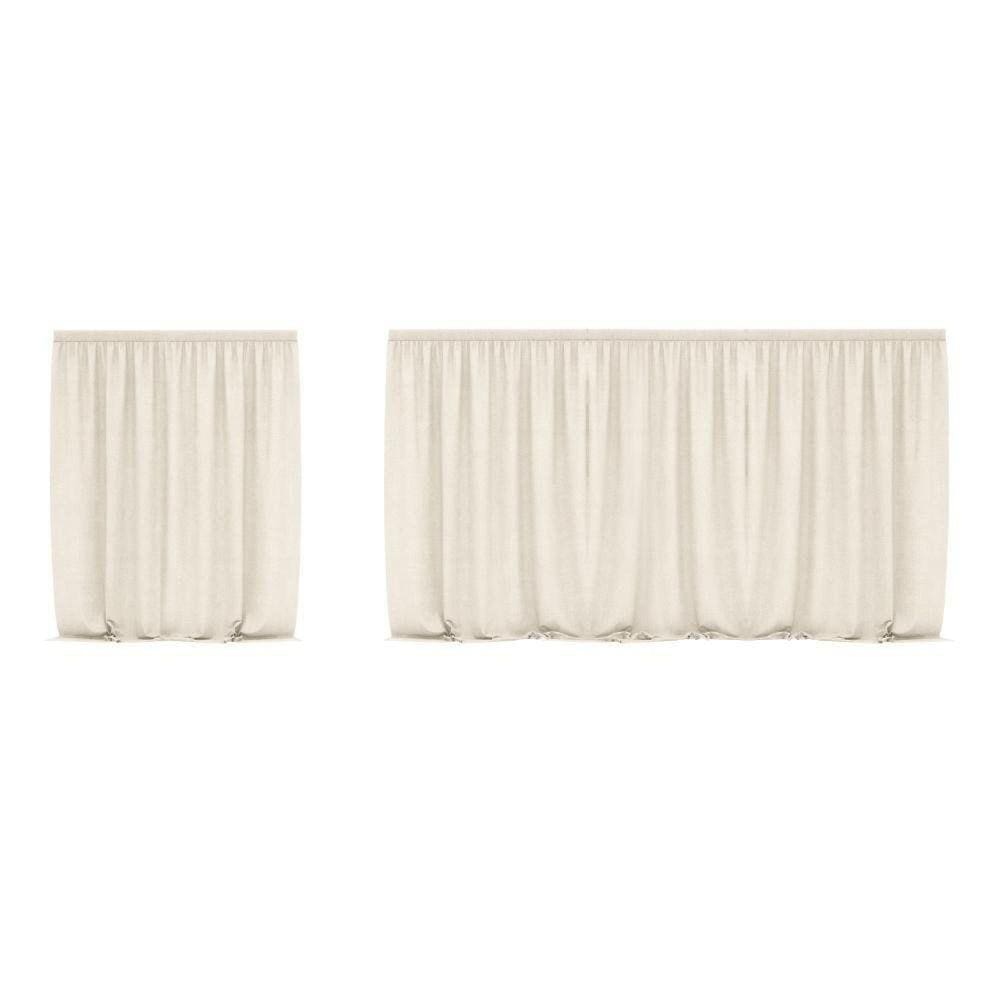 Tenda Cortina Cama Alta Prime II Casatema Creme