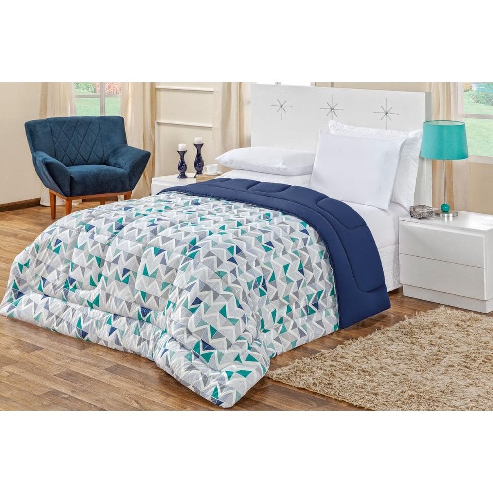 Coberdrom Casal Super King Luxo Malha Fio 30/1 100%Algodao