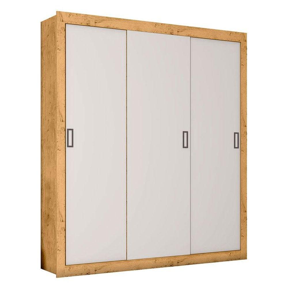 Guarda Roupa Casal COR2303044 Freijó Baunilha Flex - Araplac