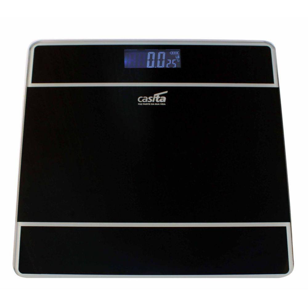 Balança Digital Vidro Temperado Quadrada Capacidade 180 kg