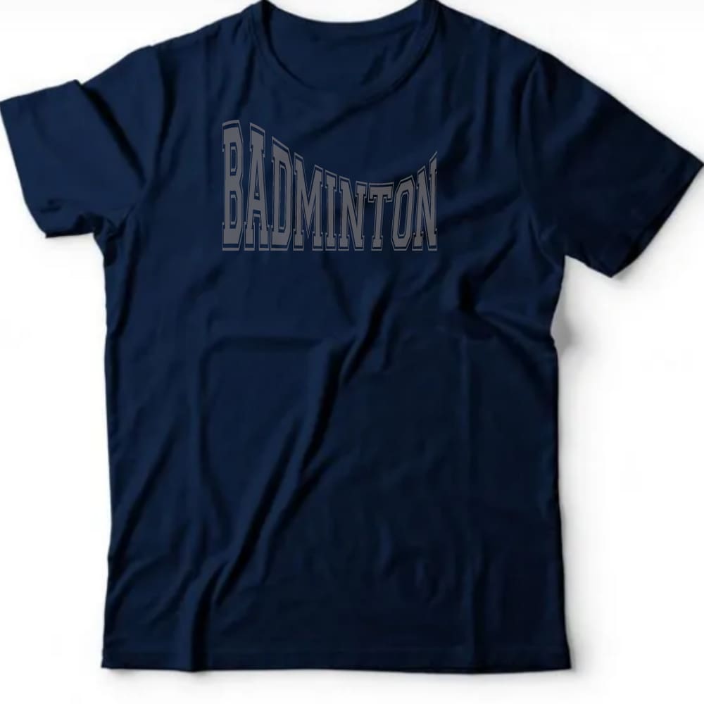 Camiseta algodão esportes - Badminton