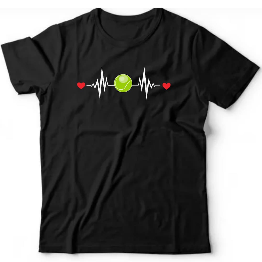 Camiseta algodão esportes - Paixão por tenis