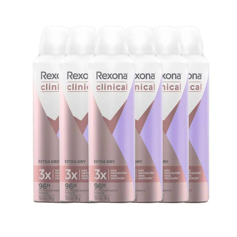 Desodorante Rexona Clinical Extra Dry Women