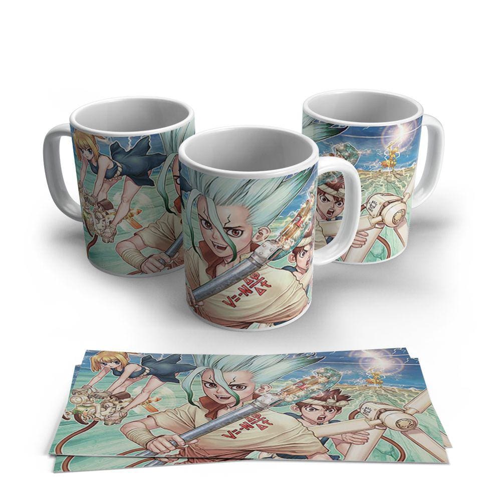 Caneca de Porcelana Dr Stone Modelo 23