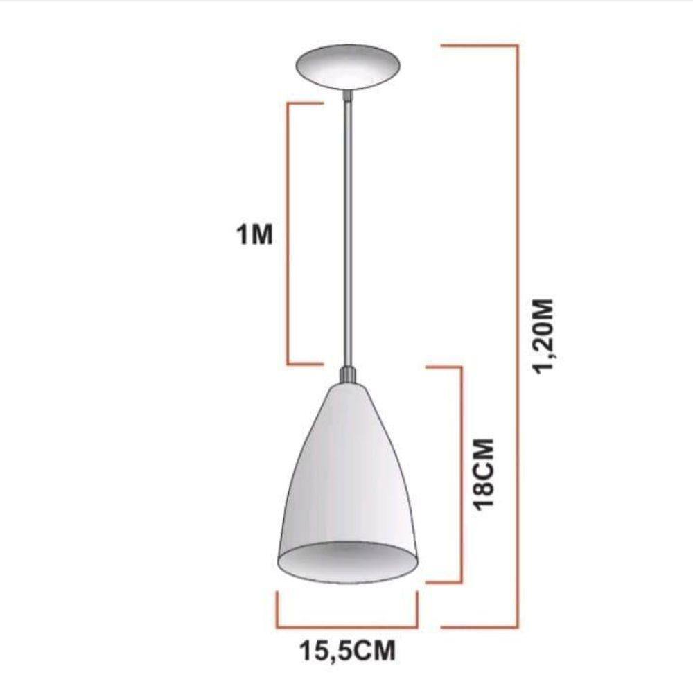 Kit 3 Lustres Pendentes Modelo Vegas Luxo Azul Com Branco