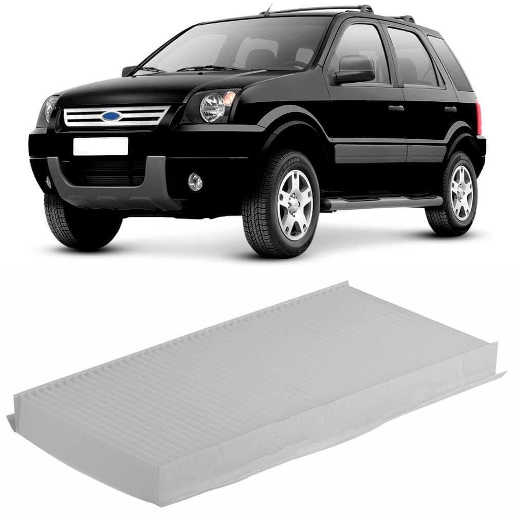 Filtro Cabine Ar Condicionado Ecosport 1.0 1.6 2.0 2003 A 2012 Metal Leve