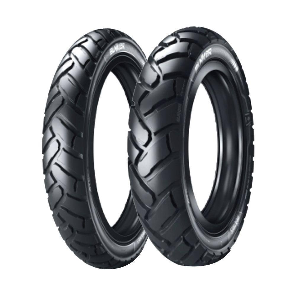 Jogo Pneus de Moto Ira Bunker Adapt 90/90-19 52P + 110/90-17 60P TT