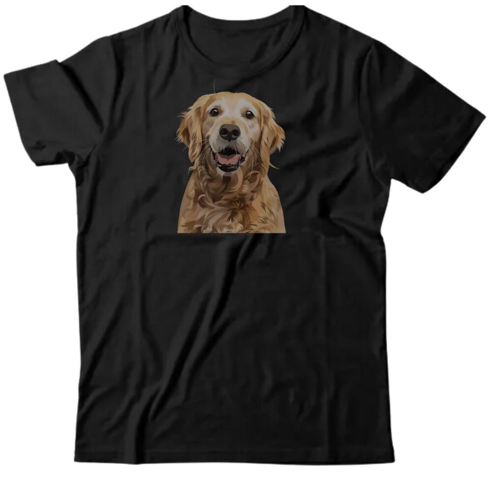 Camiseta algodão pets & natureza - Golden Spirit