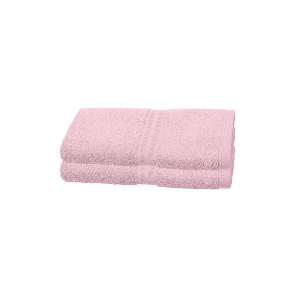 Kit 2 Toalhas De Lavabo Buettner Fio Egípcio Platine 30X50Cm