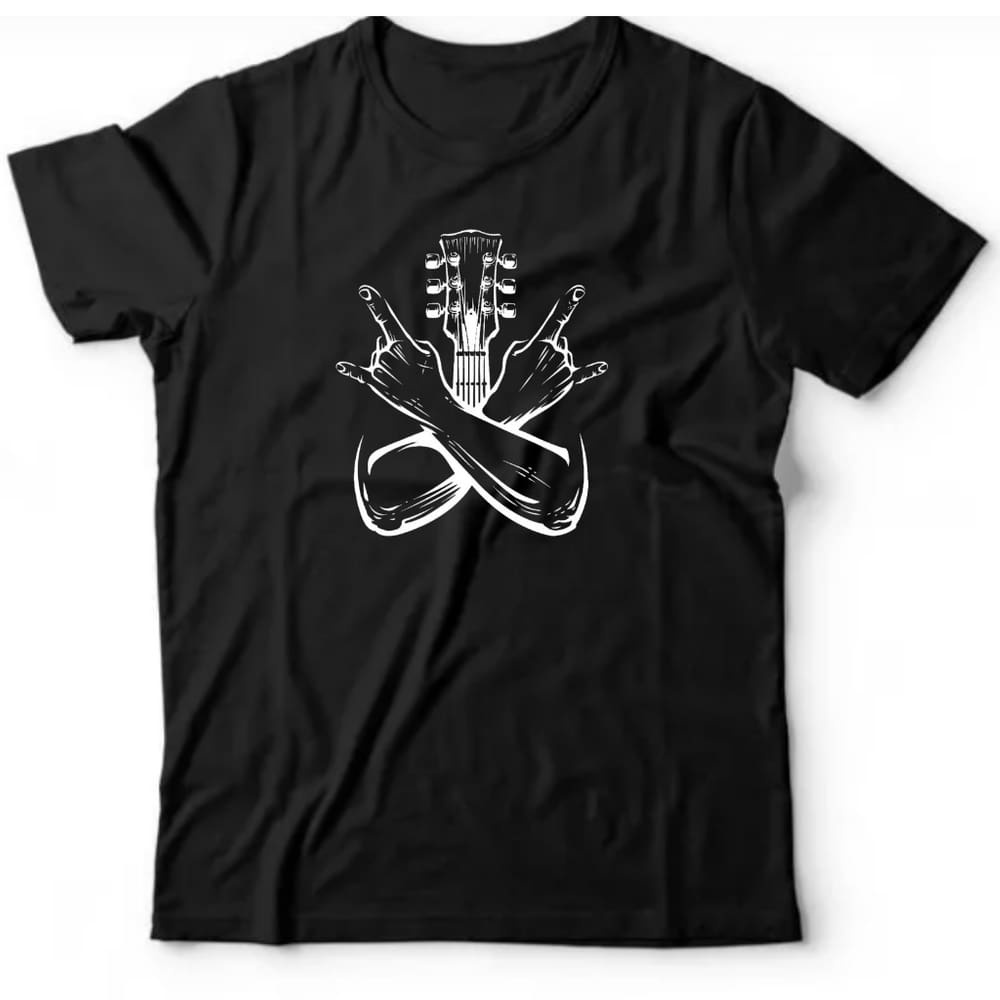 Camiseta algodão rock - Guitar Life