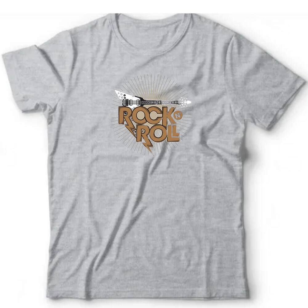 Camiseta algodão rock - Rock N` Roll