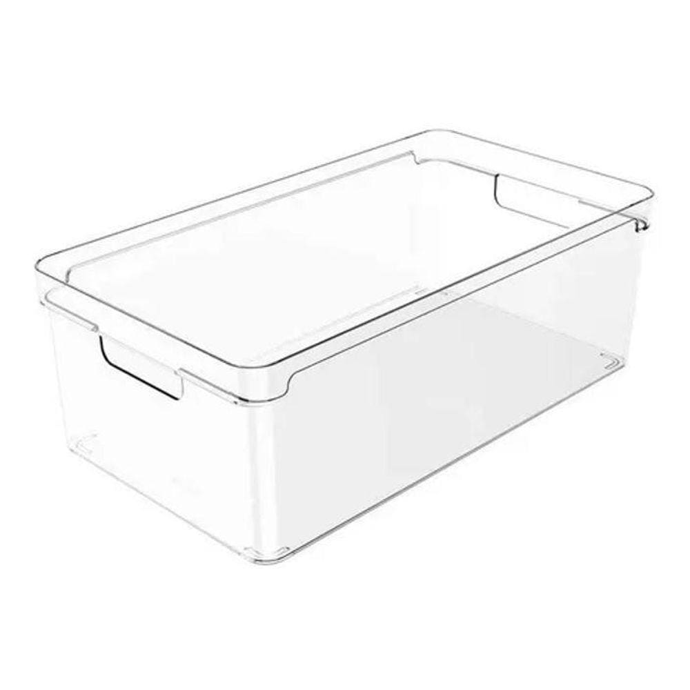 Cesta Organizador Armário Geladeira Alças Cozinha Ou Oc700