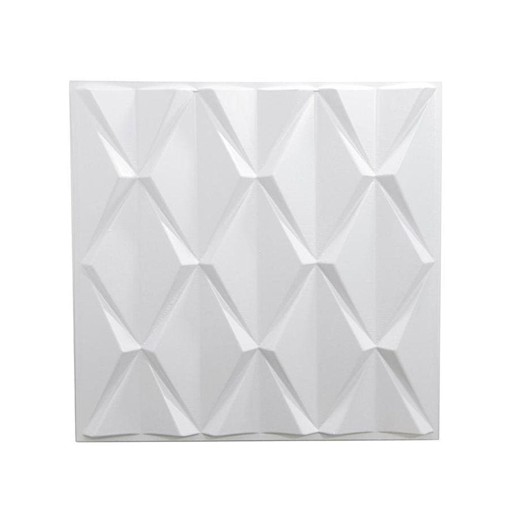 Kit 30 Placas Revestimento De Parede Pvc 3D Relevo Abstrato