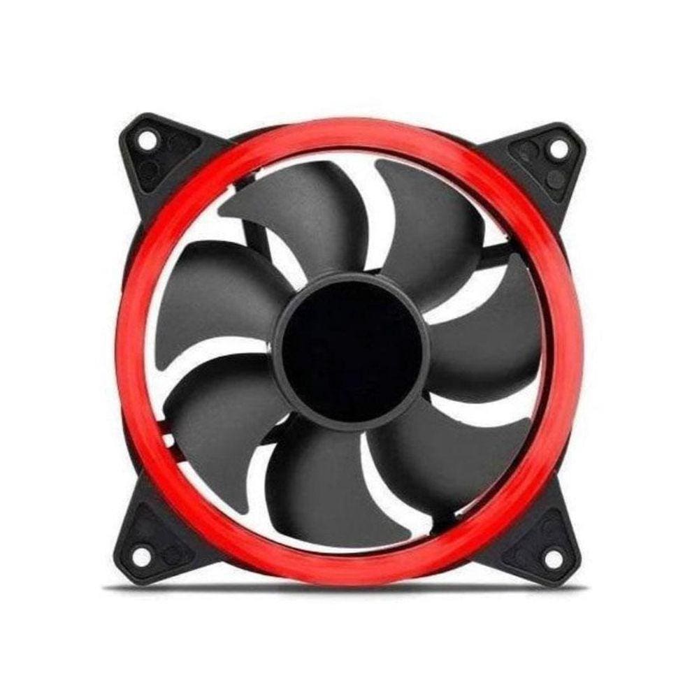 Ventoinha Para Fonte 120X120Mm Maxxtro R120-01 Led Vermelha