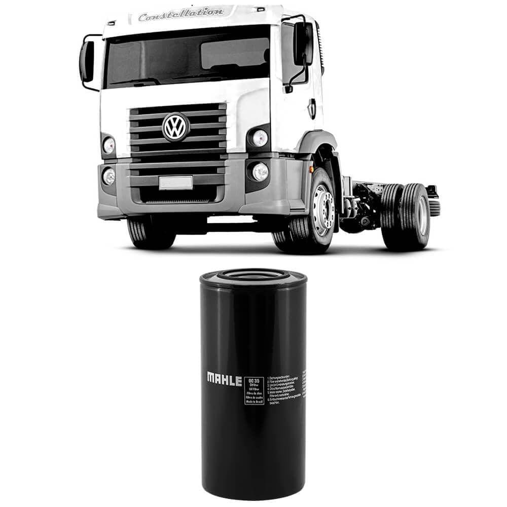 Filtro Óleo Volkswagen Constellation 7.2 2008 A 2012