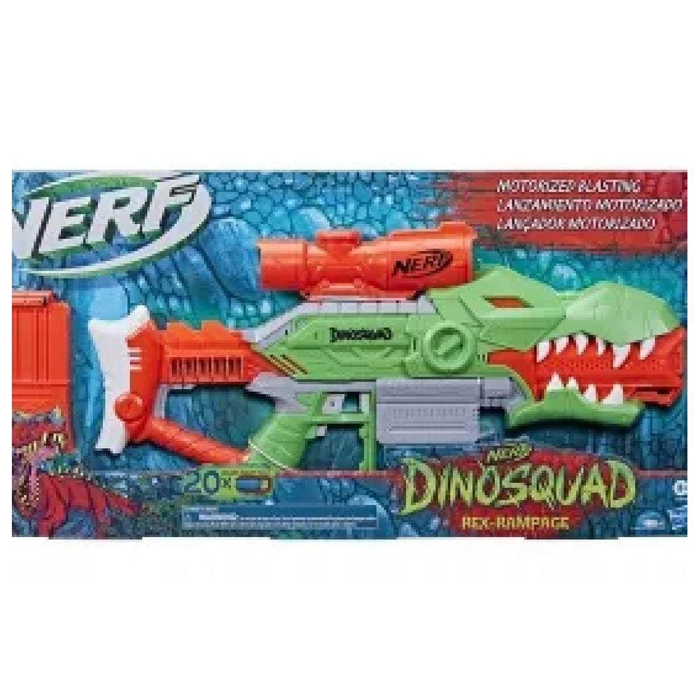 Nerf Dinosquad Rex-Rampage 20 Dardos Hasbro F0808