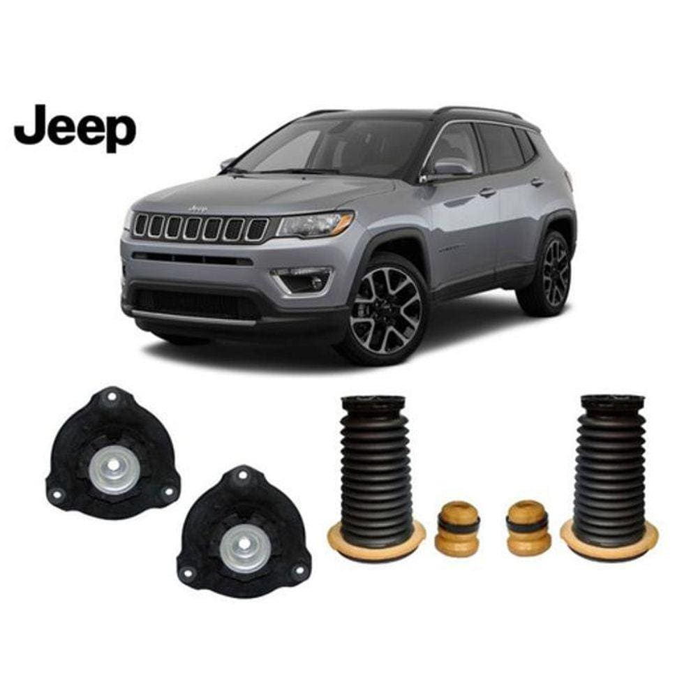 2 Kit Do Amortecedor Dianteiro Jeep Compass 2016 2017 2018