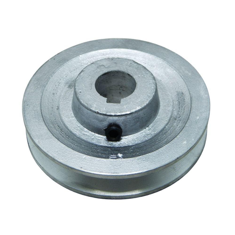 Polia De Alumínio 3 1/2`` 90Mm 1A Com Furo 19Mm Schulz Msv10Vl Csl15Br Msi5.2Vl Msv15Max 18At 10Mpi