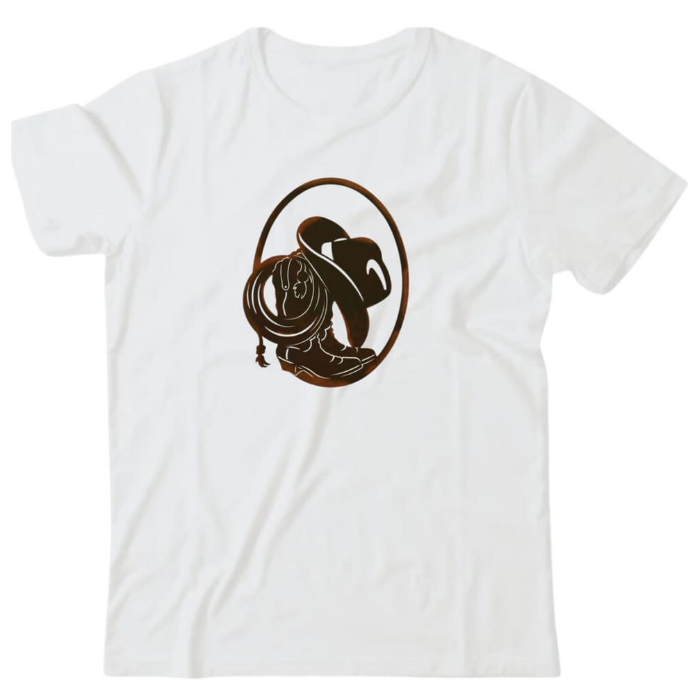 Camiseta algodão country/sertanejo - Dia de Rodeio