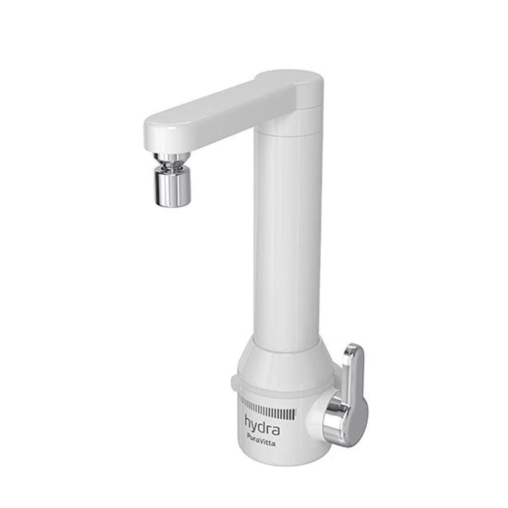 Torneira Elétrica Puravitta De Bancada Branca Hydra 110v
