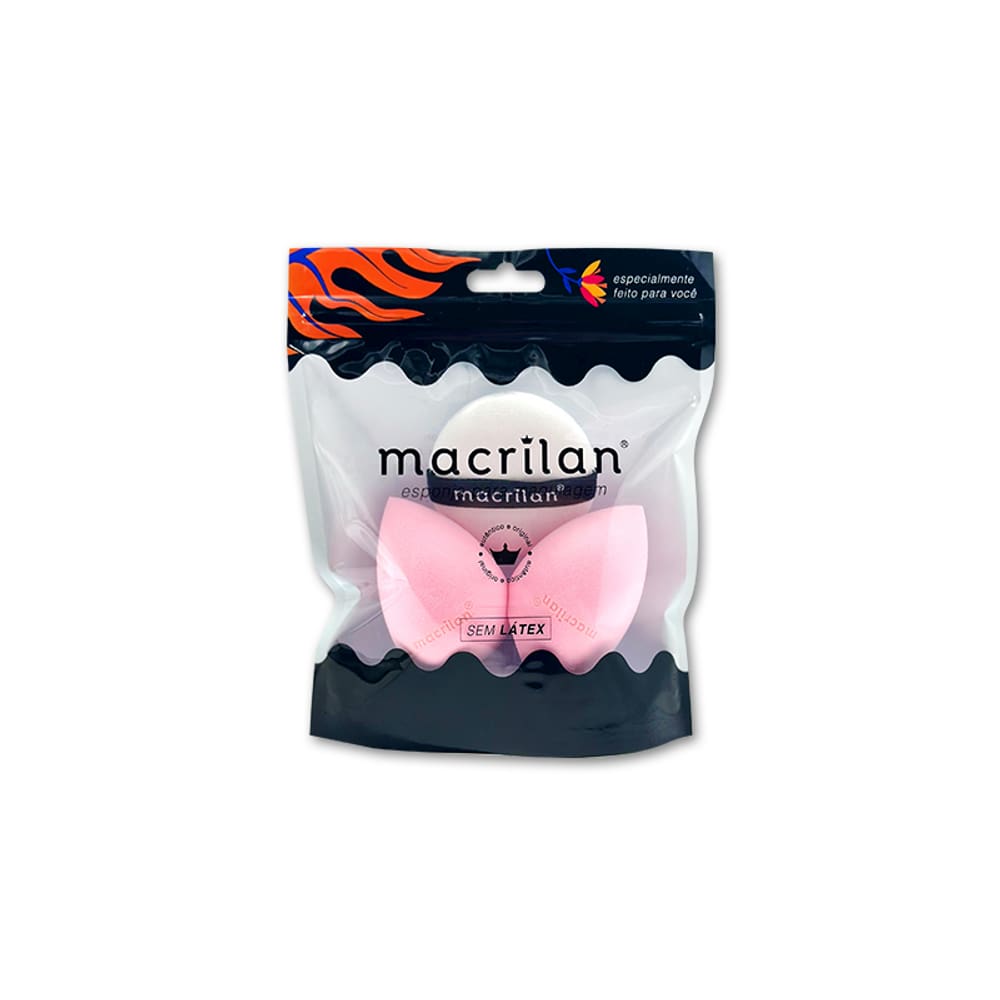Esponja Para Maquiagem EP20 - Macrilan