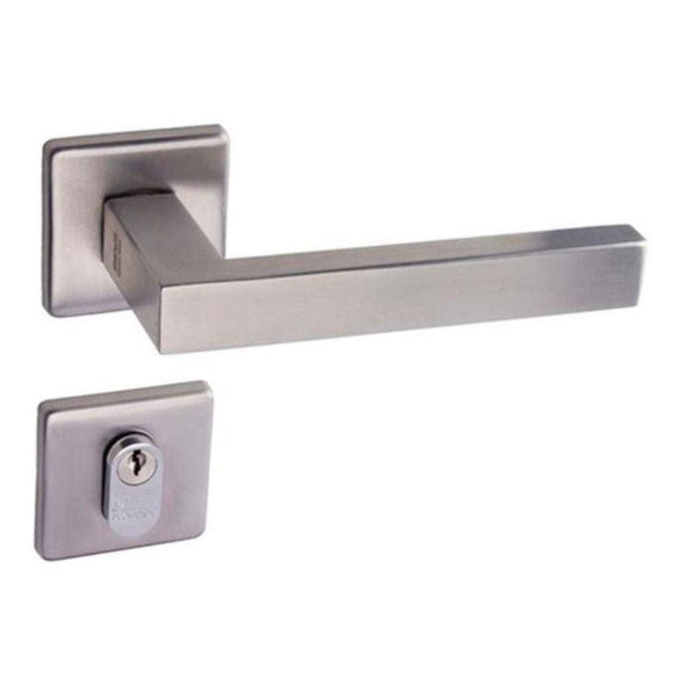 Fechadura Architect 455 Externa St2 55Mm Inox Escov La Fonte