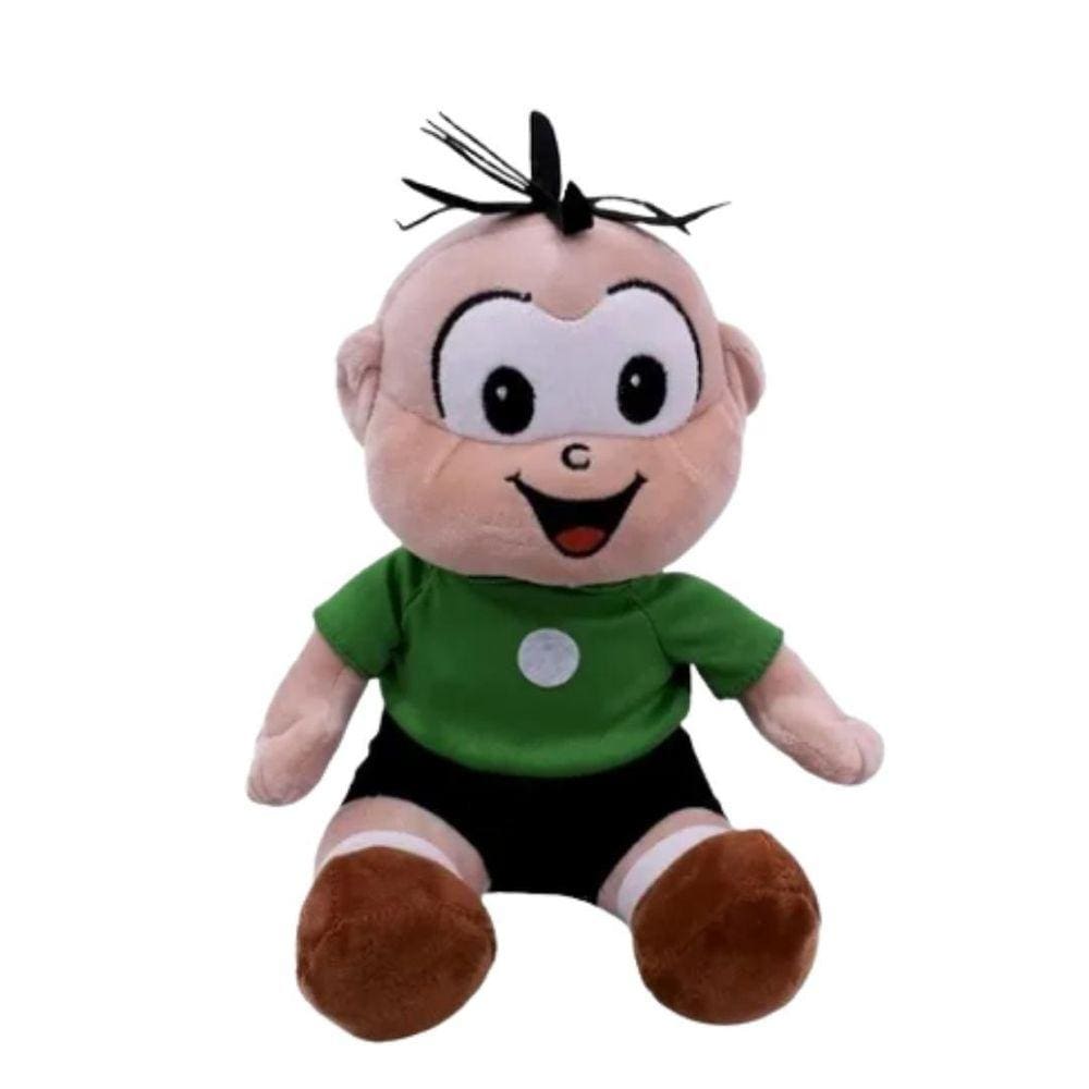 Cebolinha De Pelúcia Sentada - Turma Da Mônica - 26Cm